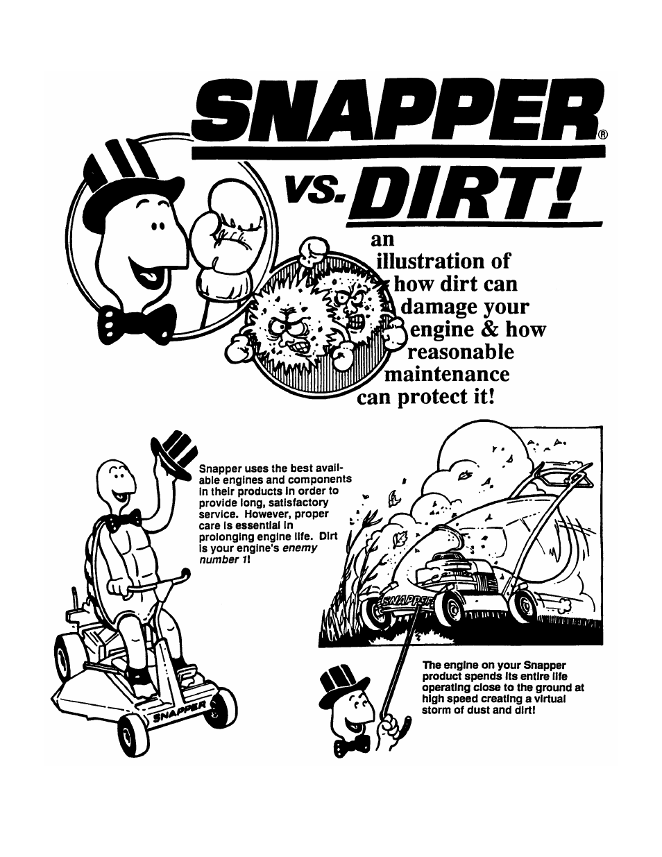 Primary maintenance | Snapper ICFR7005BV User Manual | Page 14 / 19