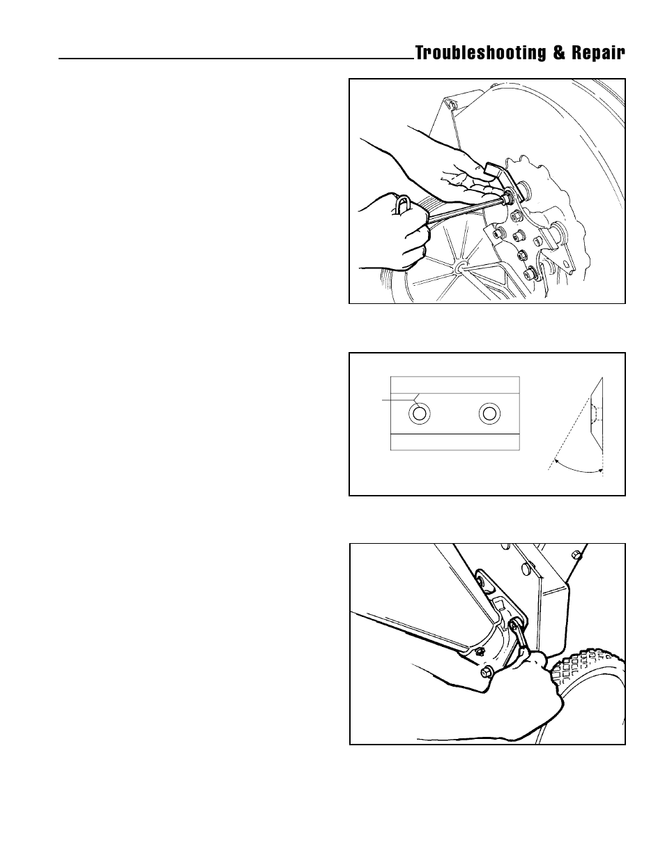 Troubleshooting & repair, Chipping knives | Snapper 5/14 User Manual | Page 24 / 27