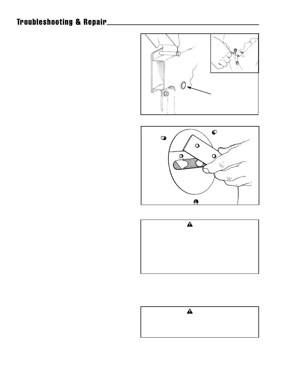 Troubleshooting & repair | Snapper 5/14 User Manual | Page 25 / 27
