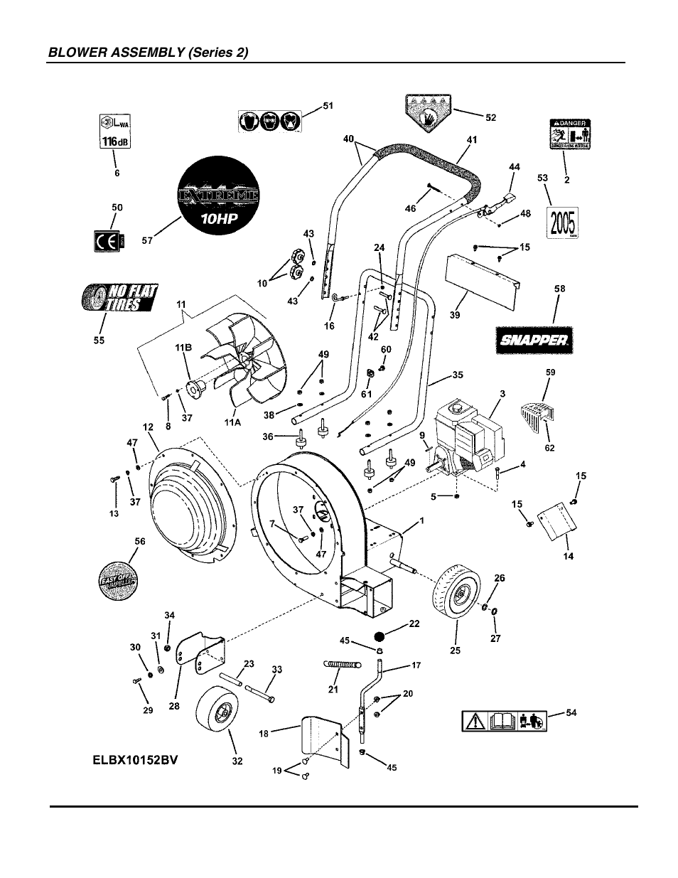 Snapper ELBX10152BV User Manual | Page 10 / 14