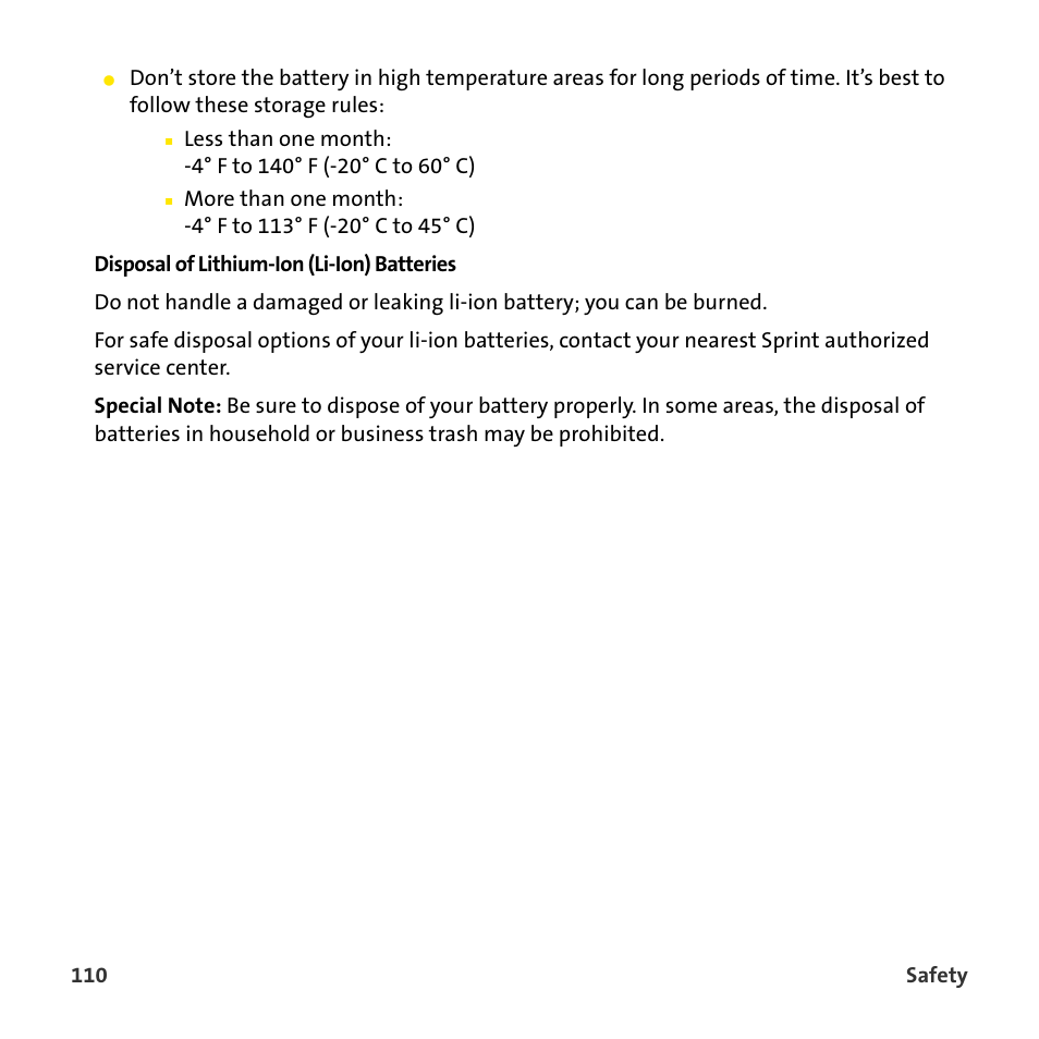 Sprint Nextel 755P User Manual | Page 116 / 130