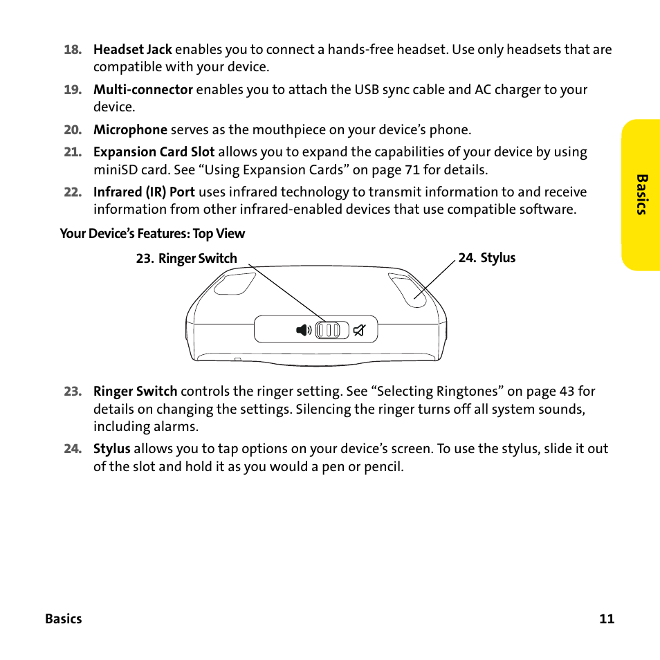 Sprint Nextel 755P User Manual | Page 17 / 130