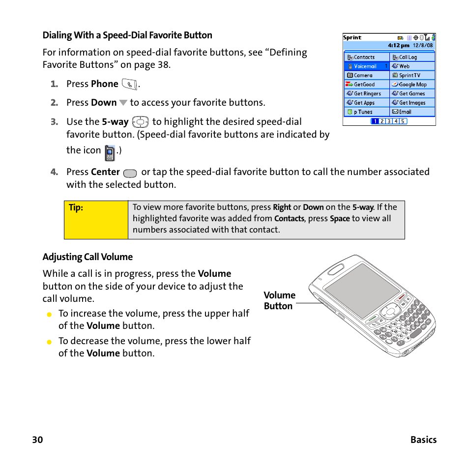 Sprint Nextel 755P User Manual | Page 36 / 130