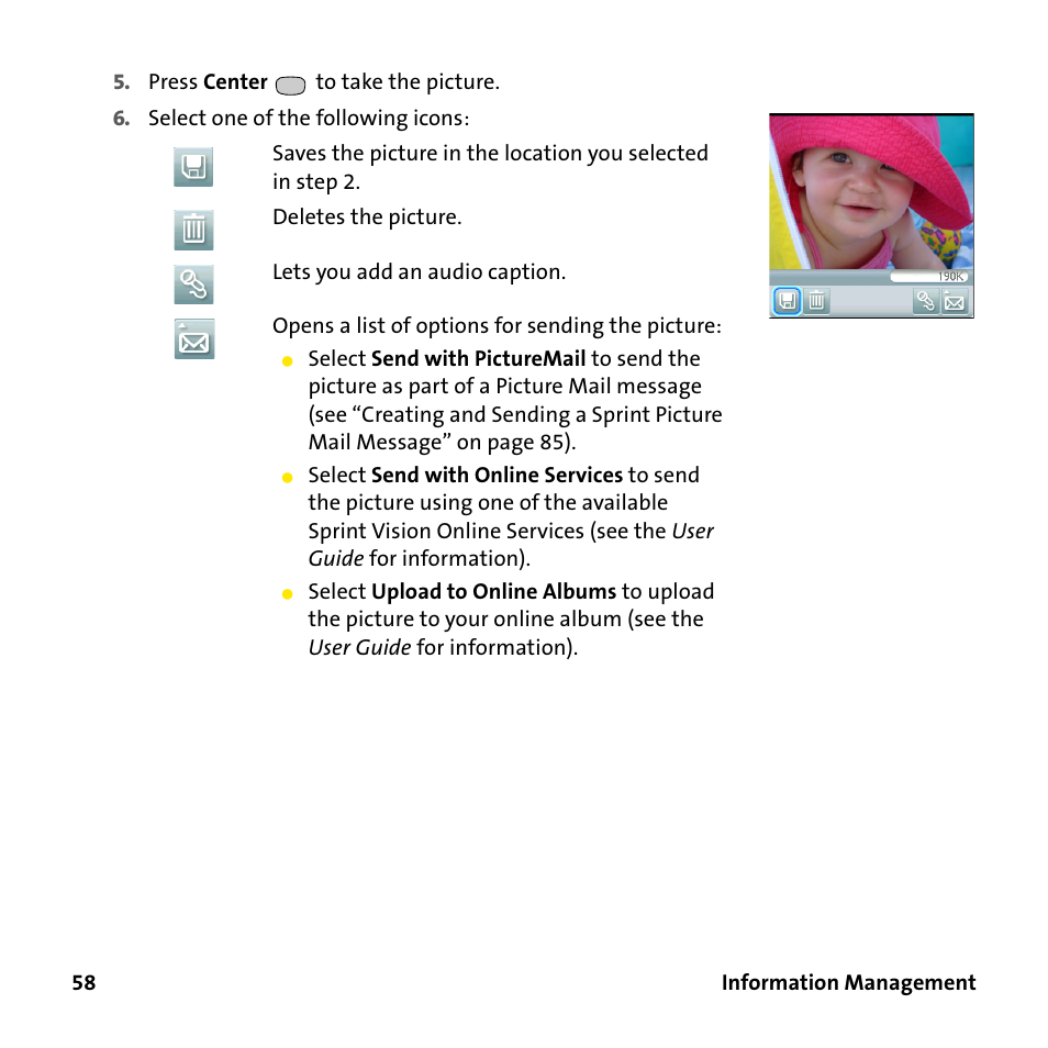 Sprint Nextel 755P User Manual | Page 64 / 130