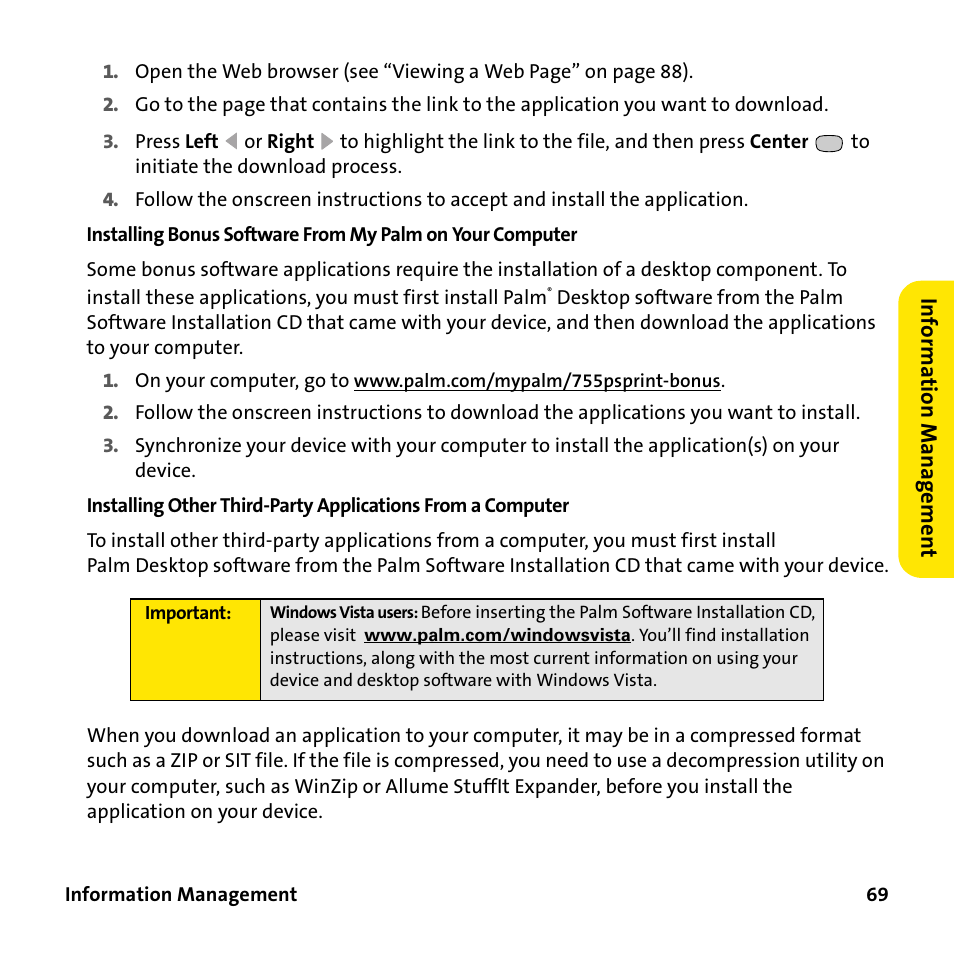 Sprint Nextel 755P User Manual | Page 75 / 130