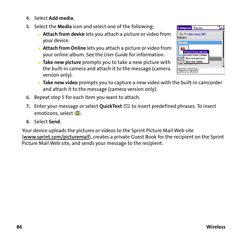 Sprint Nextel 755P User Manual | Page 92 / 130