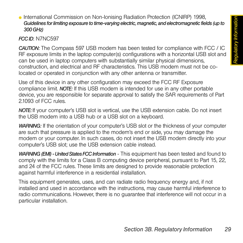 Sprint Nextel Compass 597 User Manual | Page 37 / 44