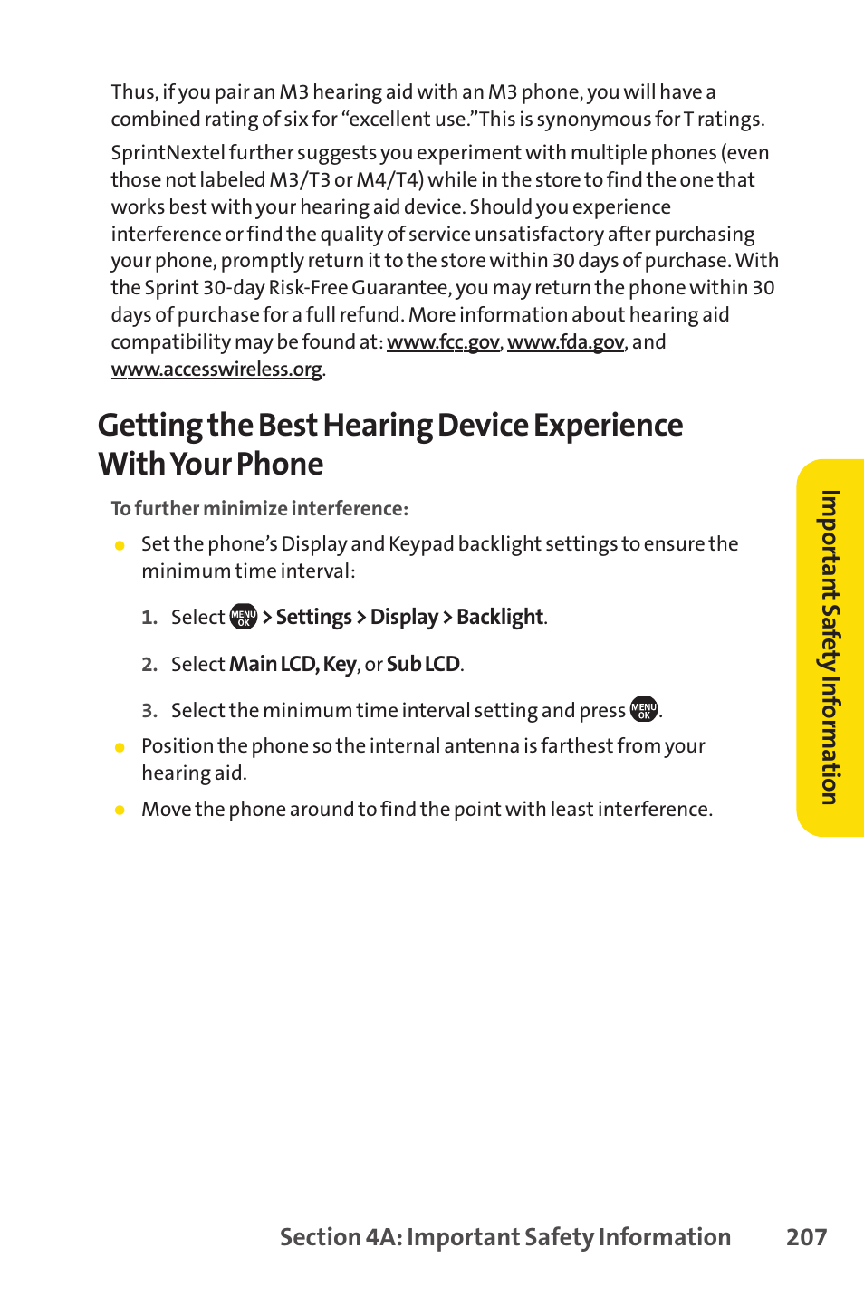 Sprint Nextel Telephone User Manual | Page 223 / 236