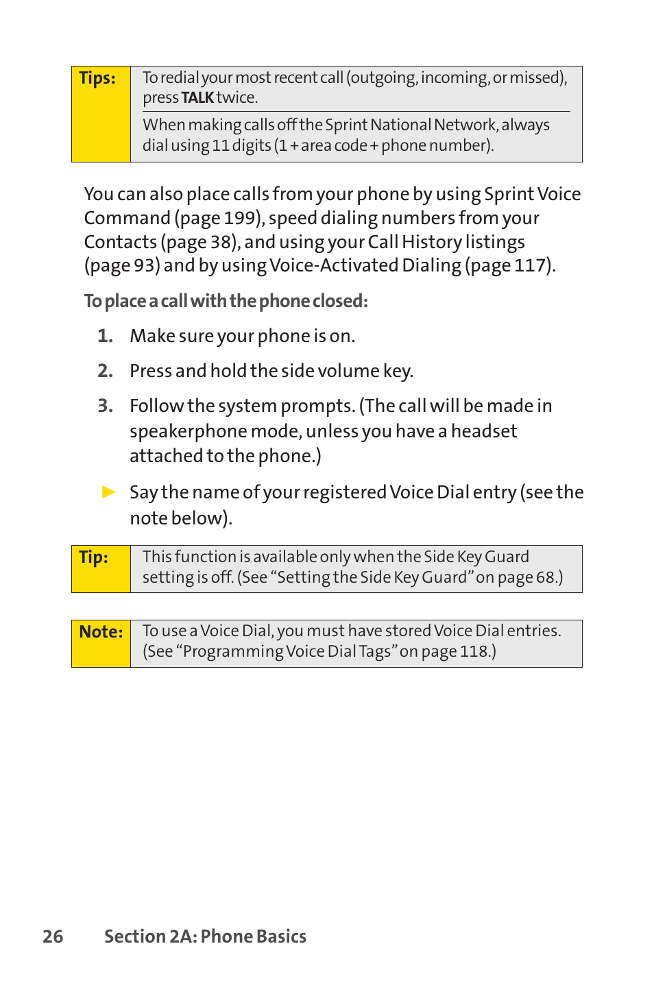 Sprint Nextel Telephone User Manual | Page 42 / 236