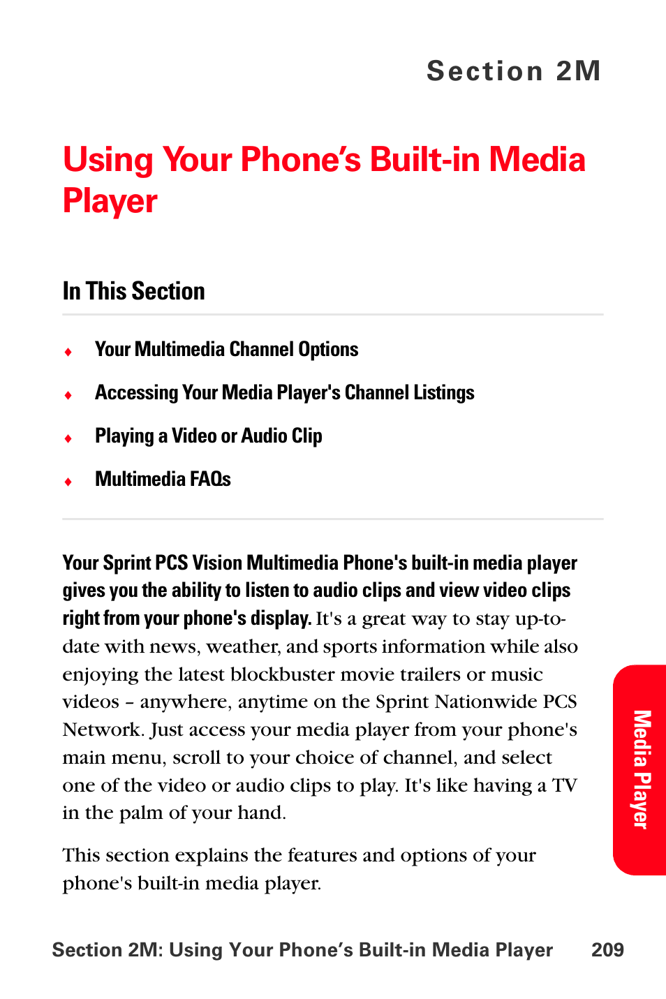 Using your phone’s built-in media player, 2k. using your phone’s built-in media player | Sprint Nextel MM-A800 User Manual | Page 223 / 318