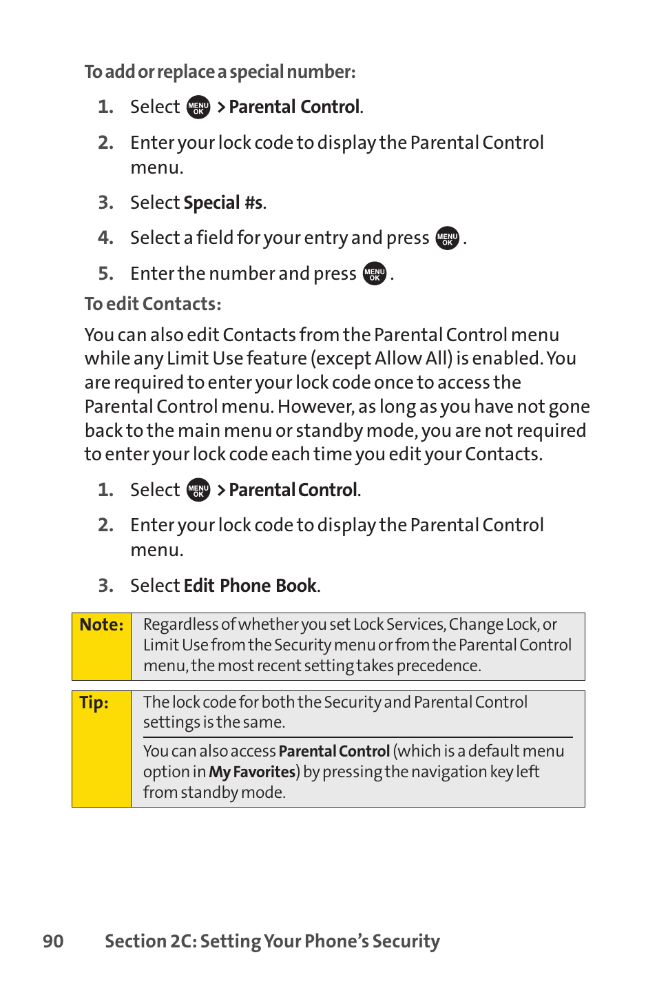 Sprint Nextel SPRINT PCSVISION SCP-7000 User Manual | Page 106 / 254