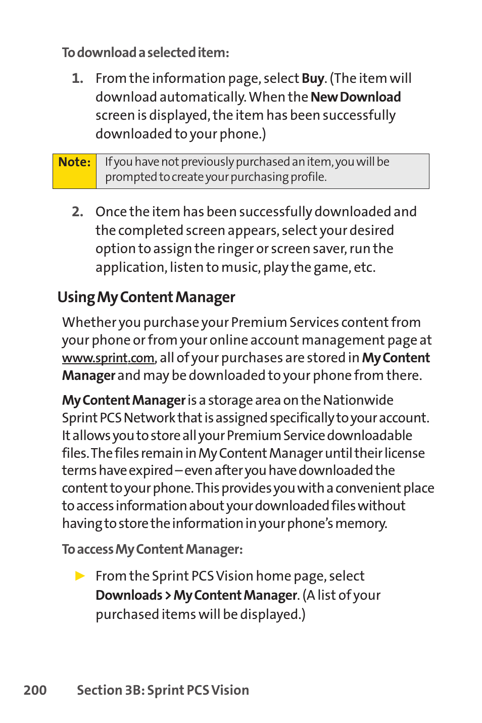 Sprint Nextel SPRINT PCSVISION SCP-7000 User Manual | Page 216 / 254