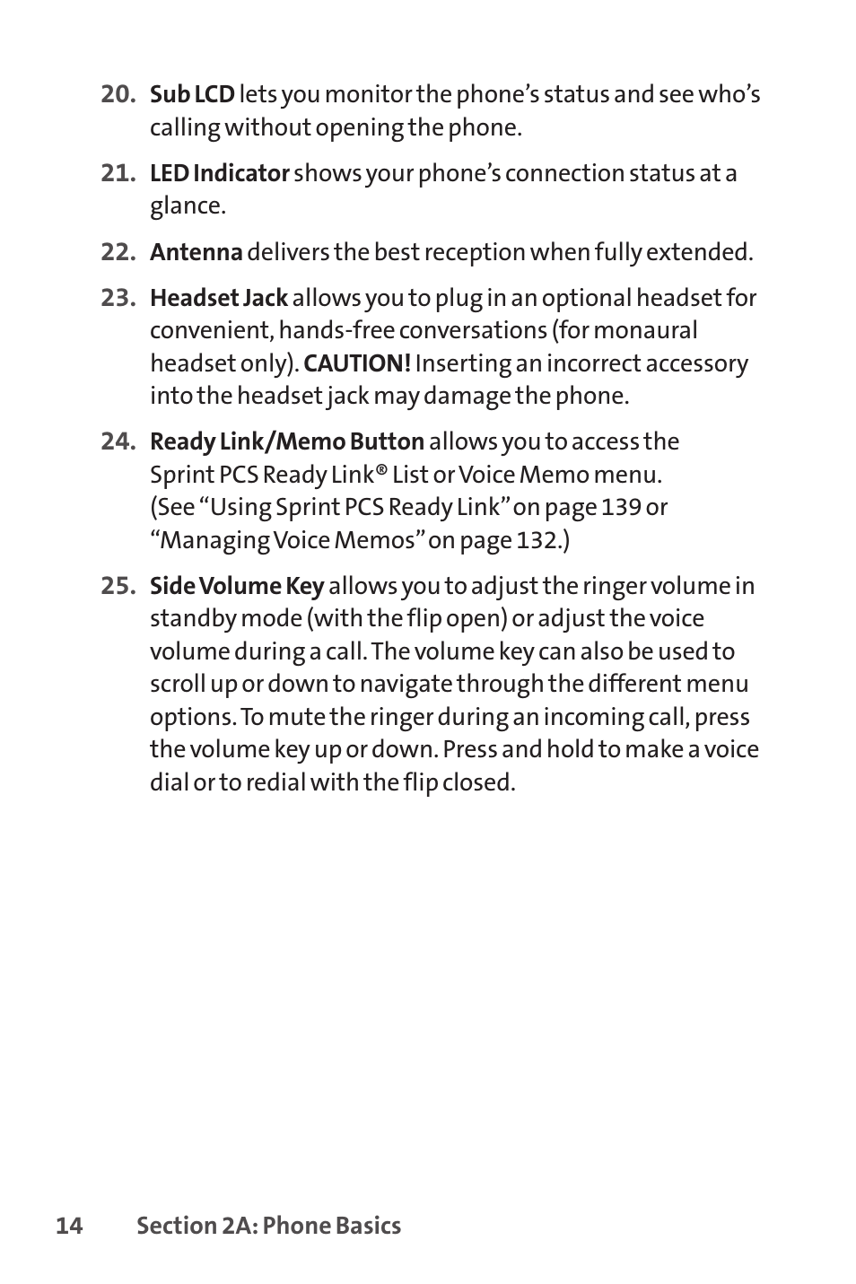 Sprint Nextel SPRINT PCSVISION SCP-7000 User Manual | Page 30 / 254