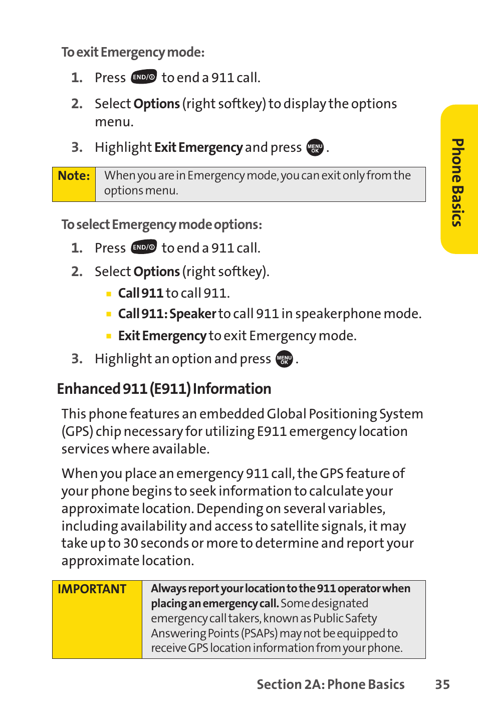 Ph on e b as ics | Sprint Nextel SPRINT PCSVISION SCP-7000 User Manual | Page 51 / 254
