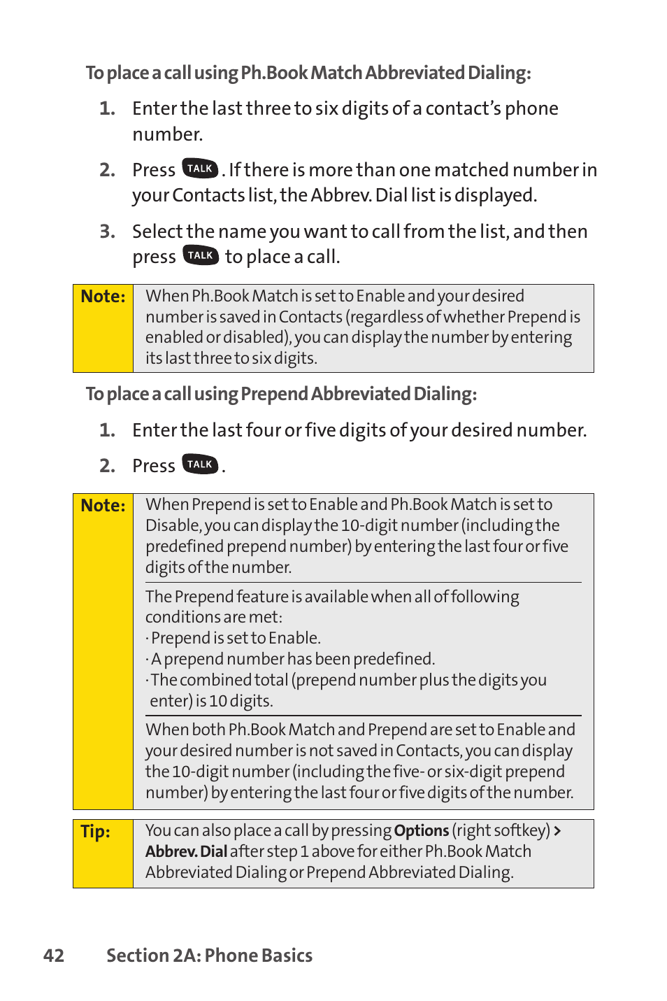 Sprint Nextel SPRINT PCSVISION SCP-7000 User Manual | Page 58 / 254