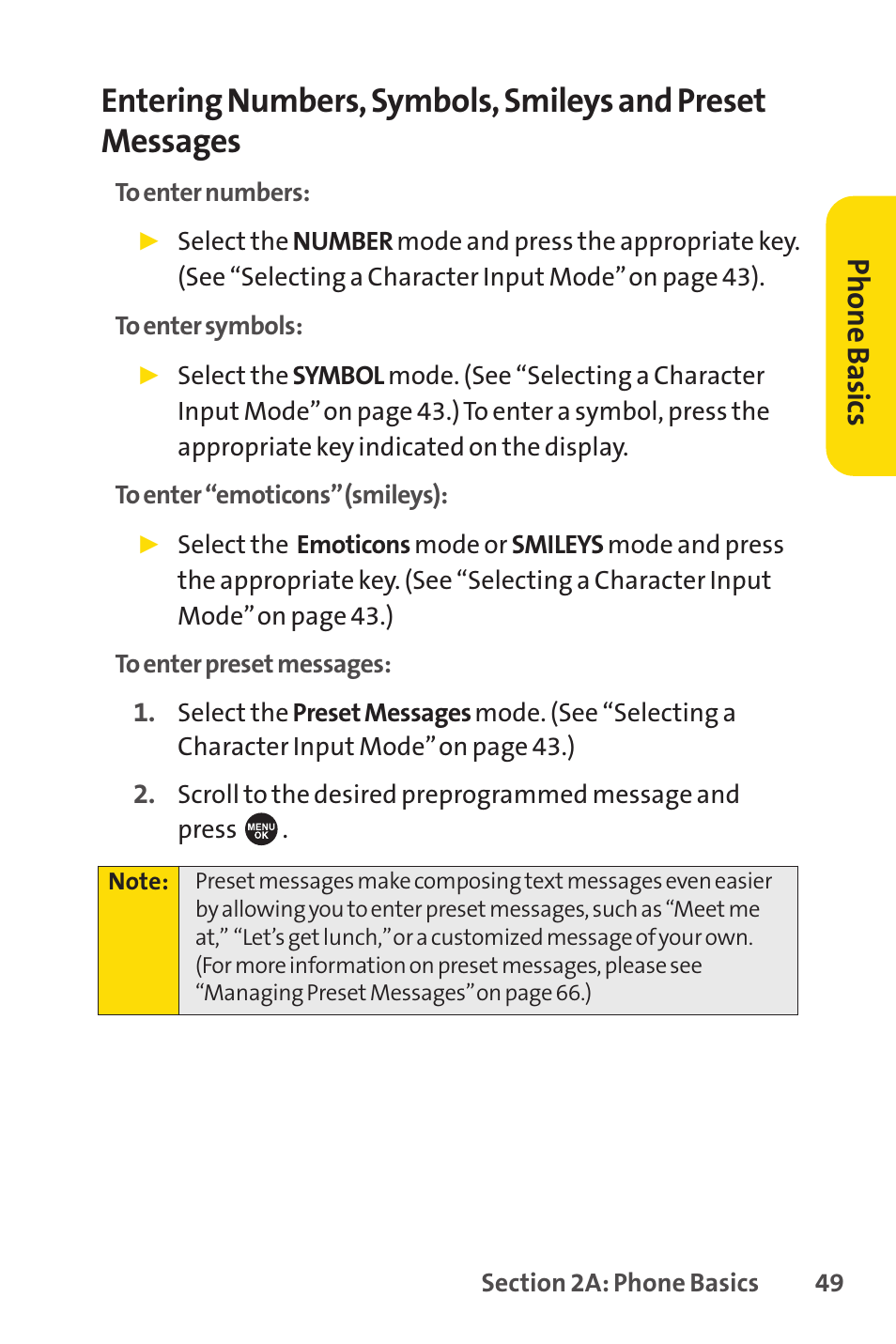 Ph on e b as ics | Sprint Nextel SPRINT PCSVISION SCP-7000 User Manual | Page 65 / 254