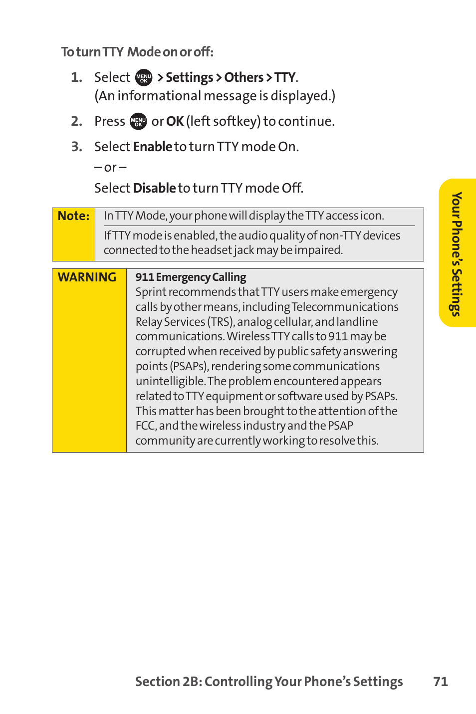 Sprint Nextel SPRINT PCSVISION SCP-7000 User Manual | Page 87 / 254