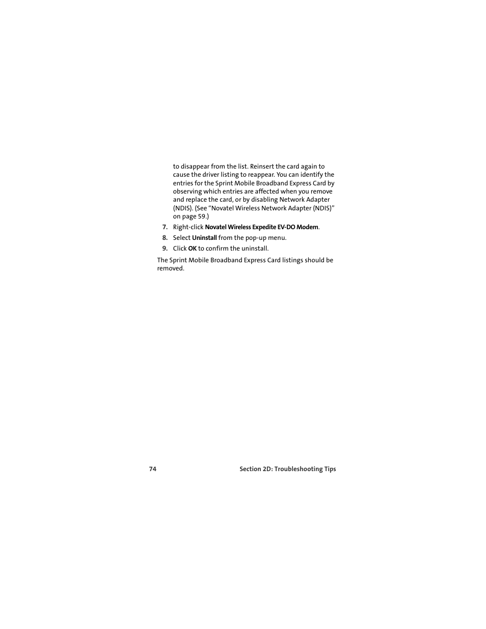Sprint Nextel MERLIN EX720 User Manual | Page 80 / 135