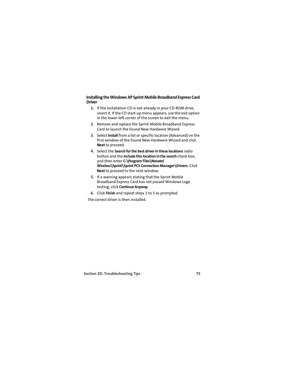 Sprint Nextel MERLIN EX720 User Manual | Page 81 / 135