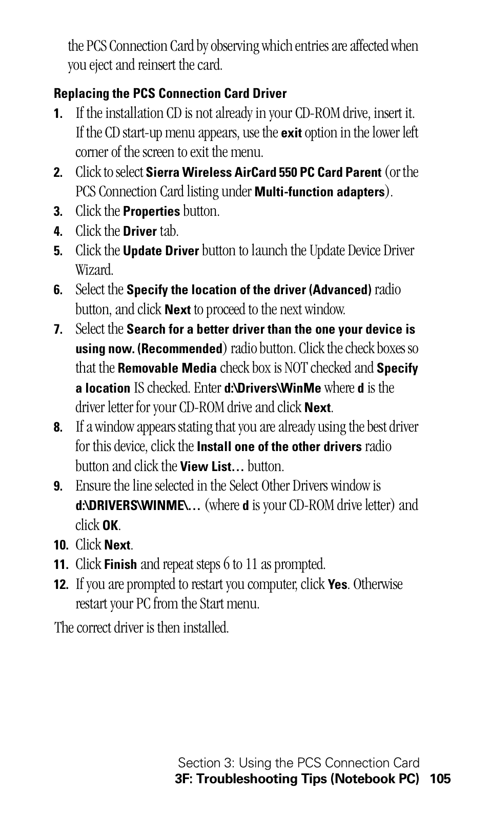 Sprint Nextel 550 User Manual | Page 111 / 175