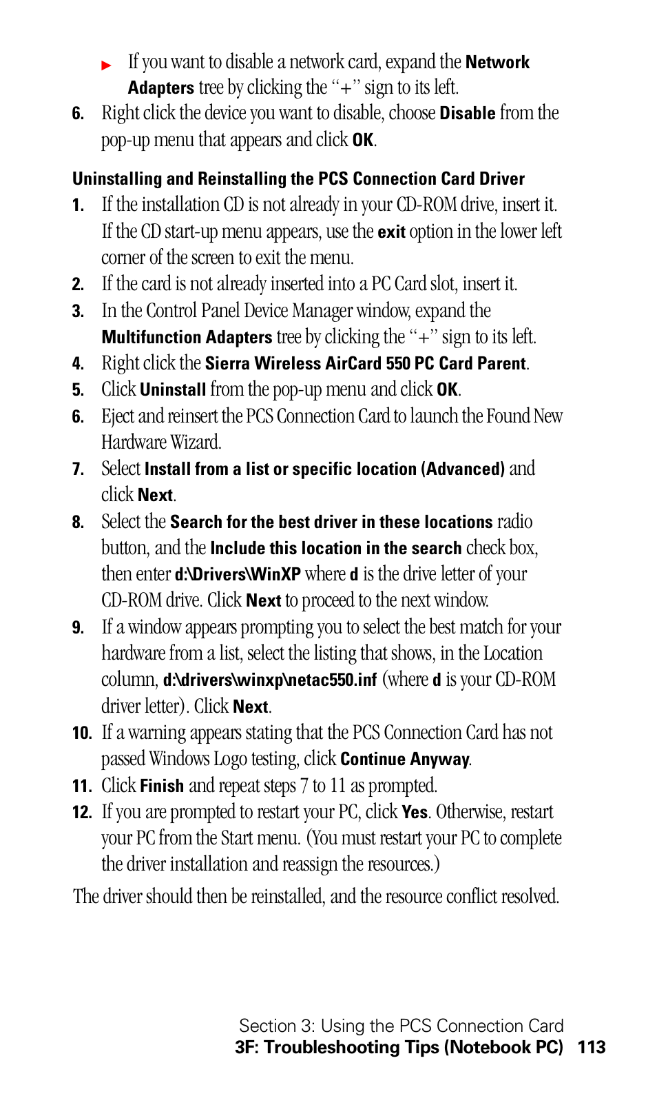 Sprint Nextel 550 User Manual | Page 119 / 175