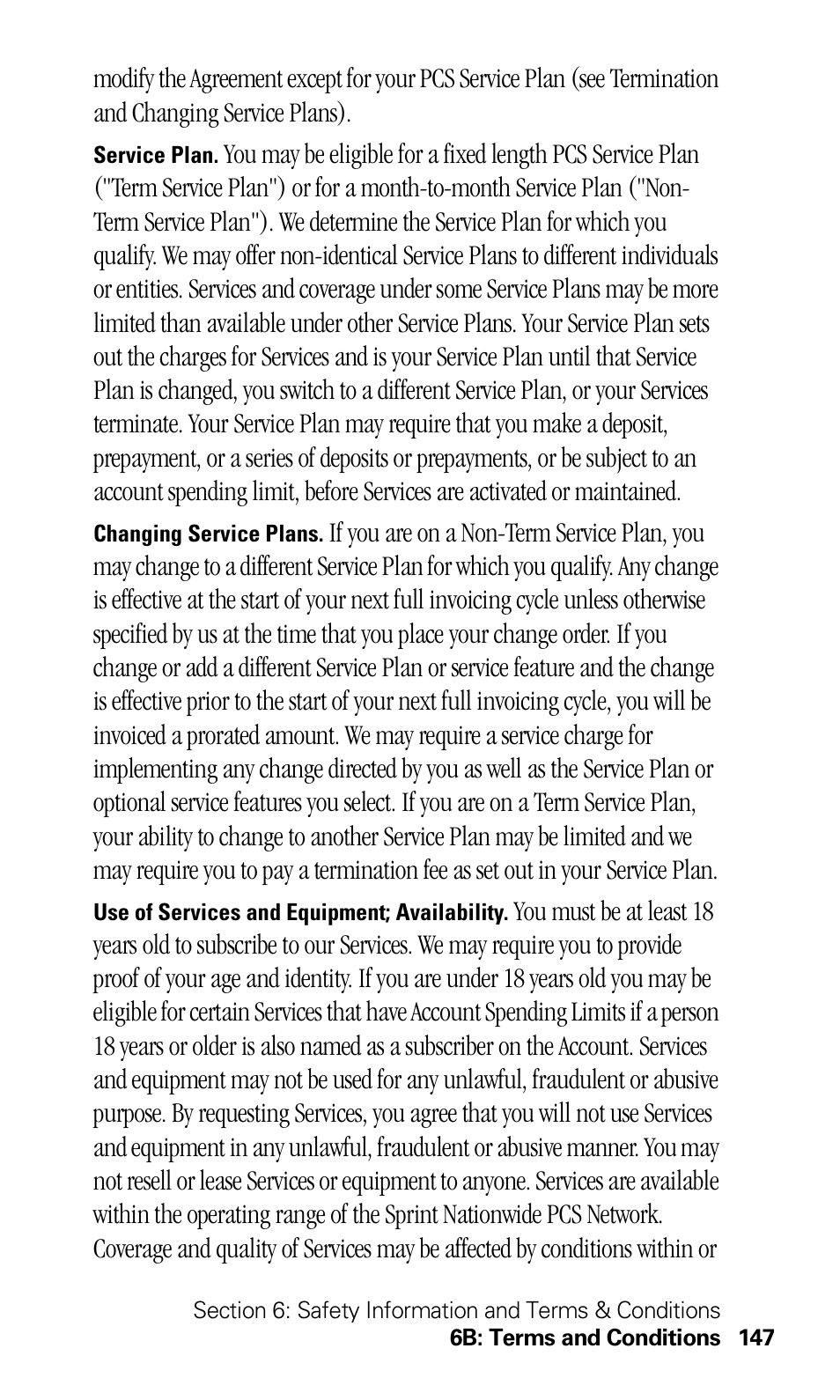 Sprint Nextel 550 User Manual | Page 153 / 175