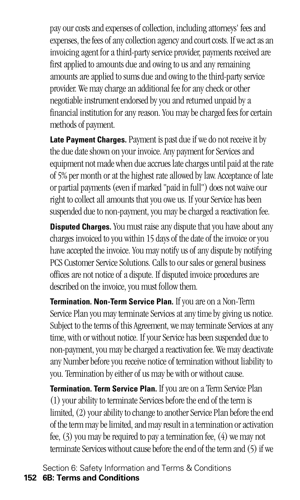 Sprint Nextel 550 User Manual | Page 158 / 175