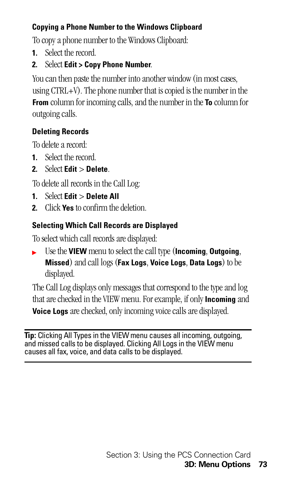 Sprint Nextel 550 User Manual | Page 79 / 175