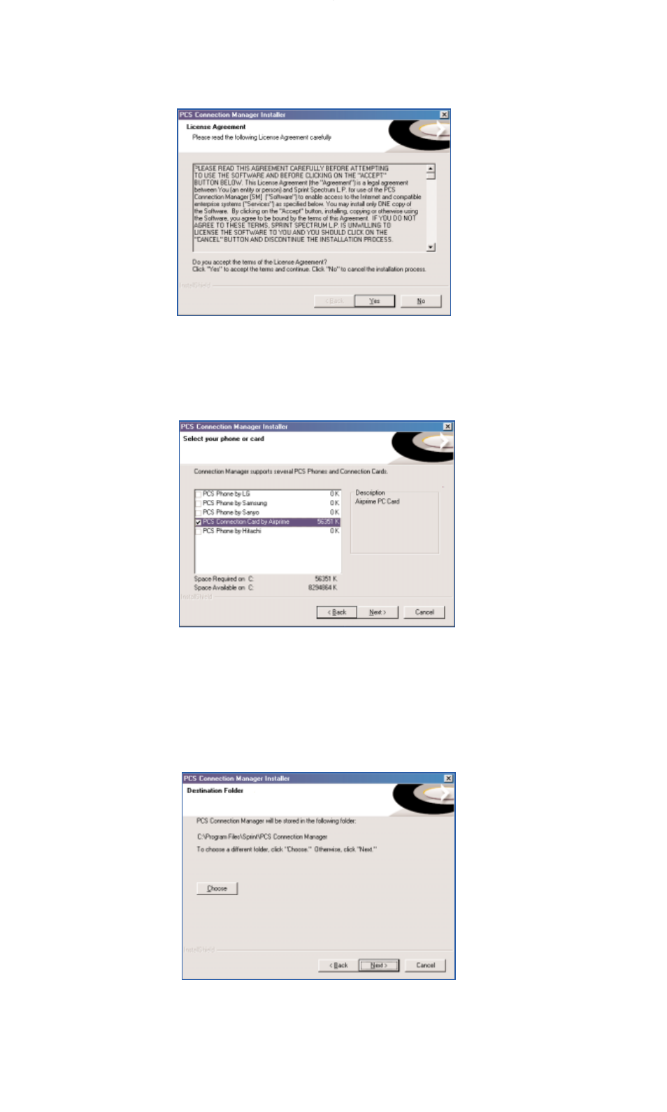 Sprint Nextel PC3200 User Manual | Page 20 / 101