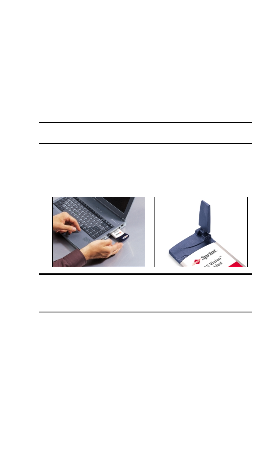 Inserting and removingthe pcs connection card | Sprint Nextel PC3200 User Manual | Page 34 / 101