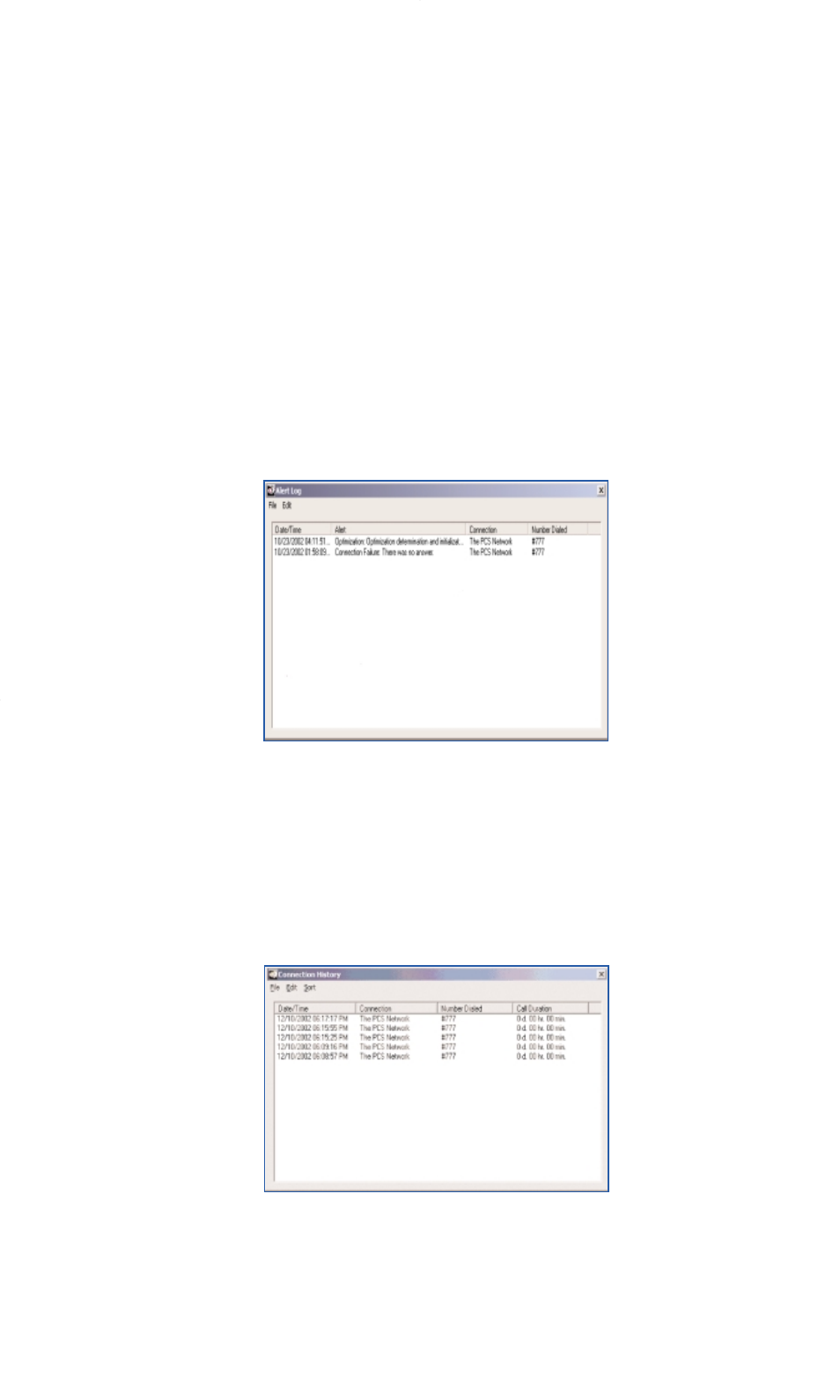 Sprint Nextel PC3200 User Manual | Page 50 / 101