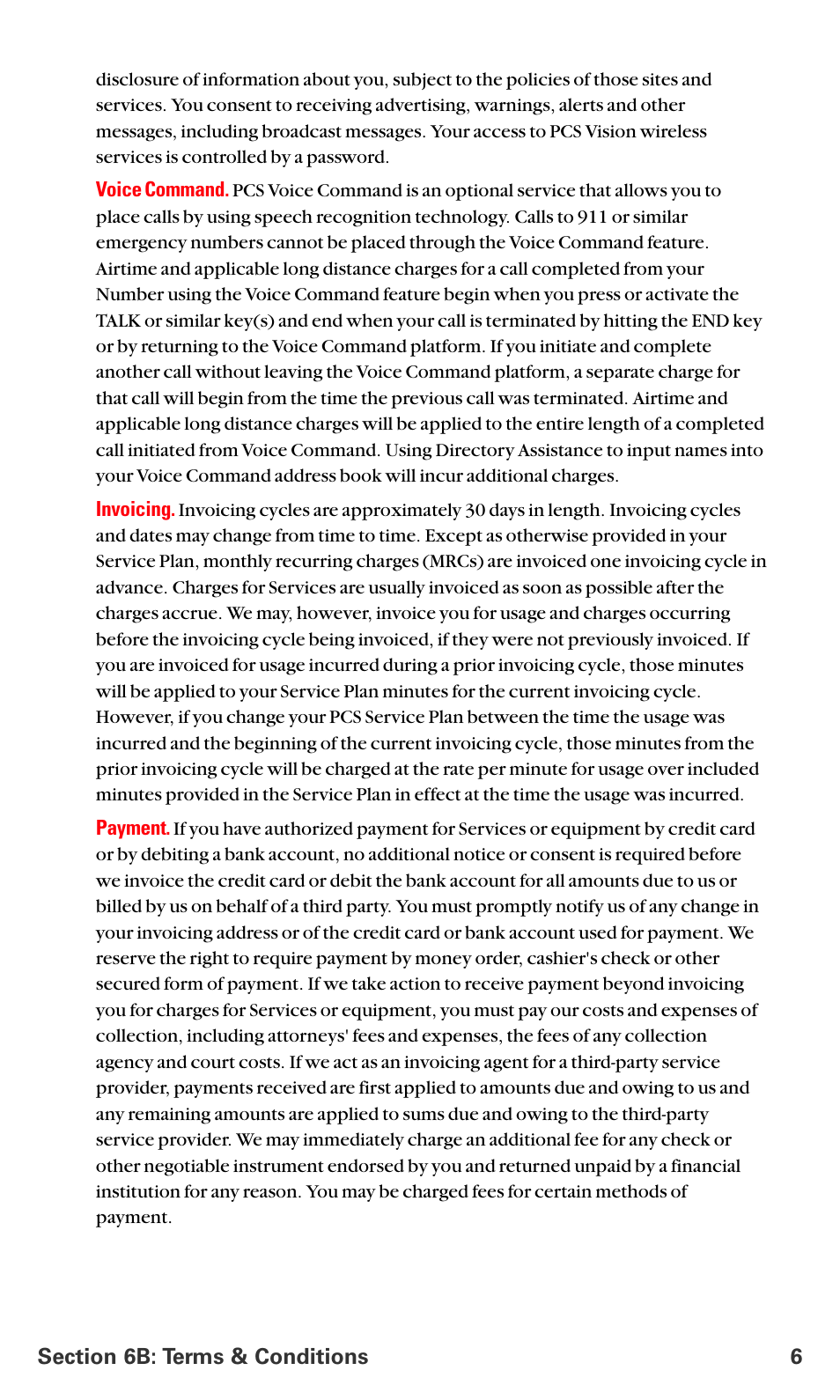 Sprint Nextel PC3200 User Manual | Page 89 / 101