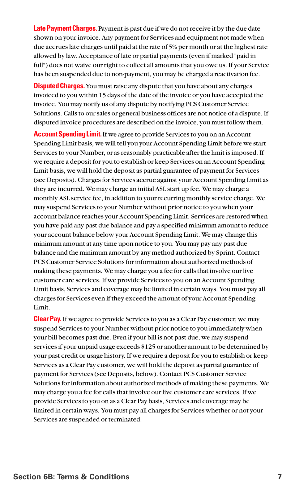 Sprint Nextel PC3200 User Manual | Page 90 / 101