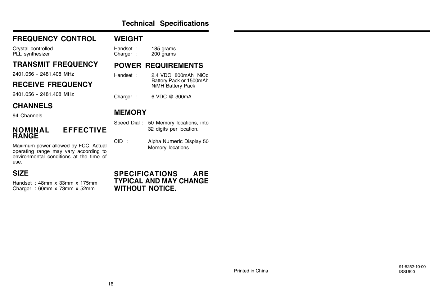 Sprint Nextel 2422 User Manual | Page 9 / 9