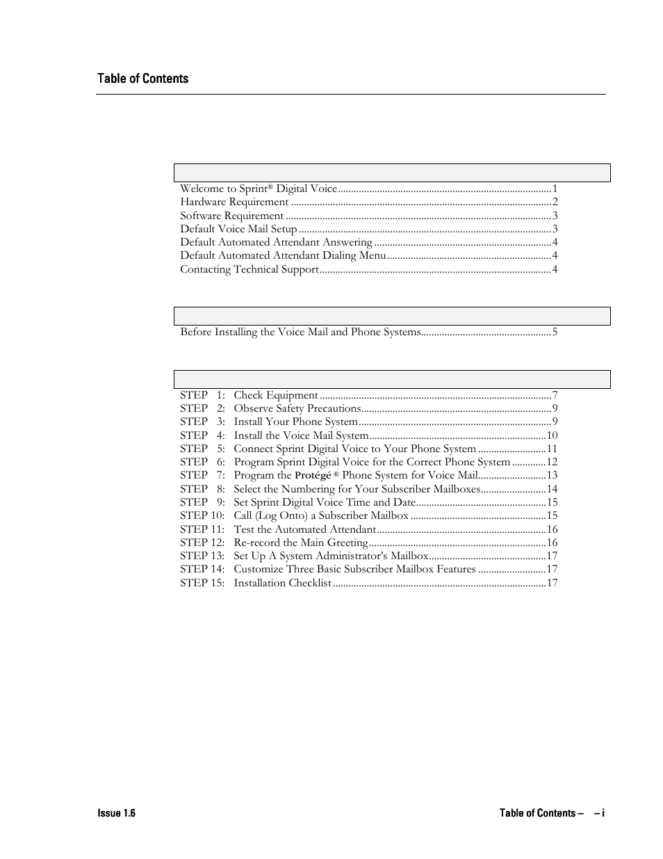 Sprint Nextel Digital Voice DVP 403 User Manual | Page 3 / 22