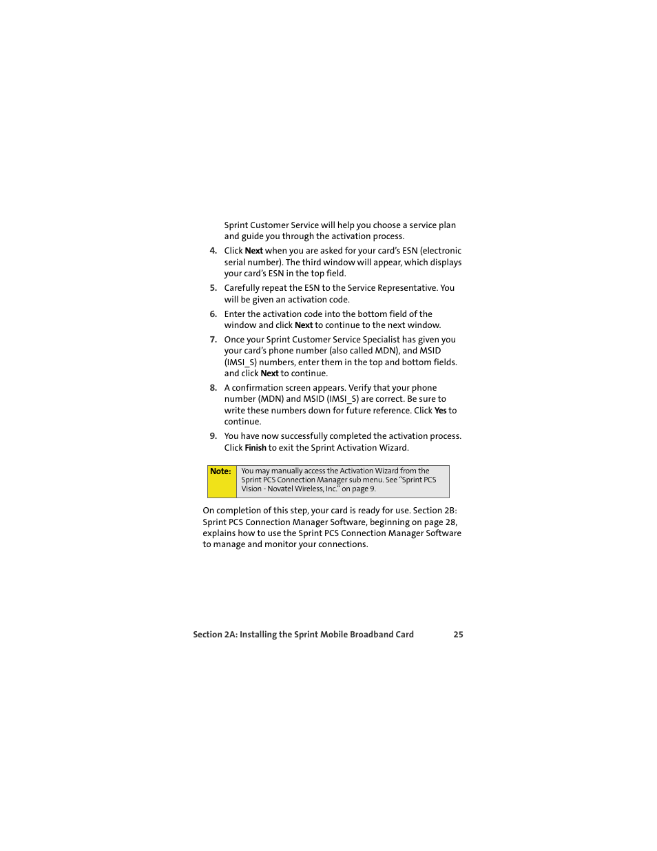 Sprint Nextel S720 User Manual | Page 31 / 119