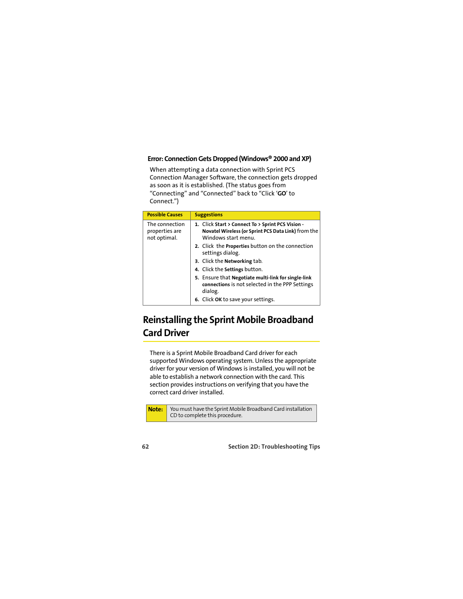Sprint Nextel S720 User Manual | Page 68 / 119