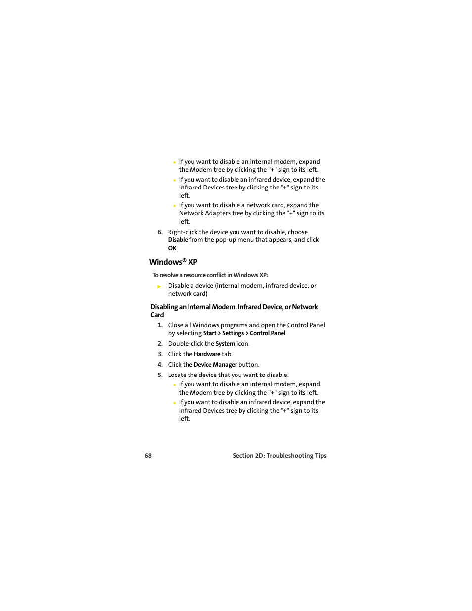 Windows® xp | Sprint Nextel S720 User Manual | Page 74 / 119