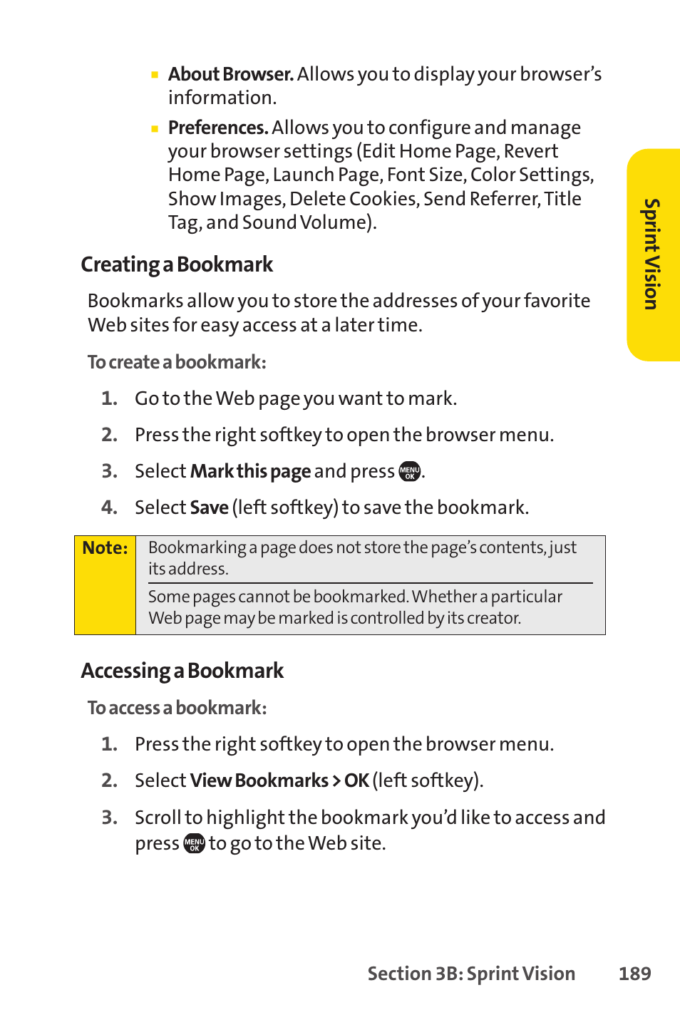 Sprint Nextel SprintVision Katana 2 User Manual | Page 205 / 236