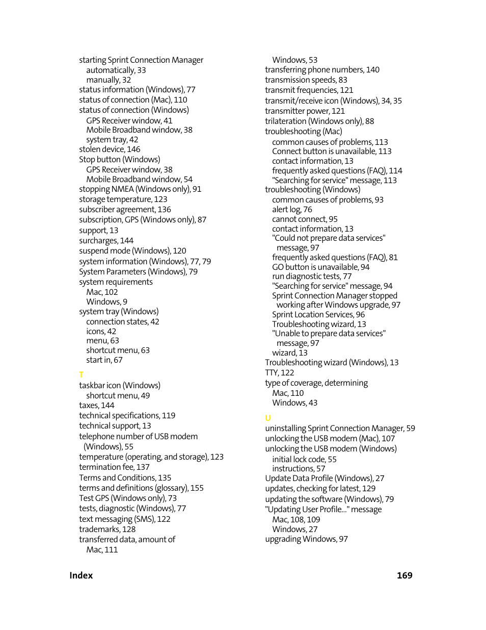 Sprint Nextel 595U User Manual | Page 177 / 178