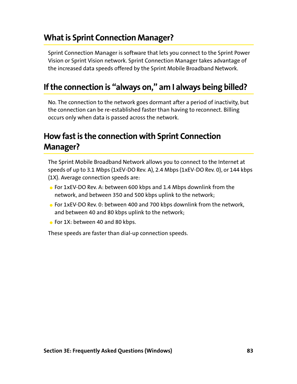 What is sprintconnection manager, What is sprint connection manager | Sprint Nextel 595U User Manual | Page 91 / 178