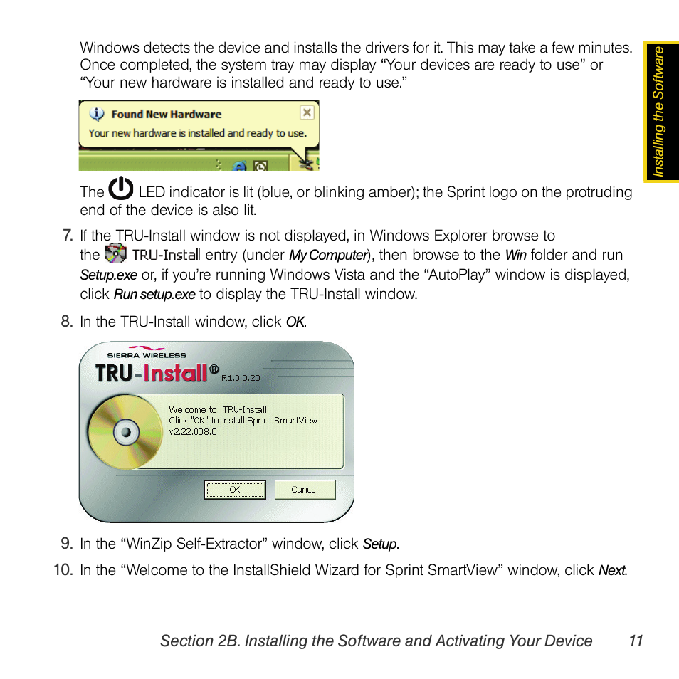 Sprint Nextel AIRCARD 402 User Manual | Page 17 / 48