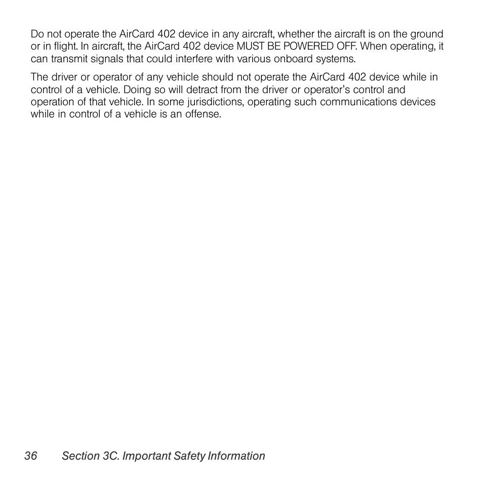 Sprint Nextel AIRCARD 402 User Manual | Page 42 / 48