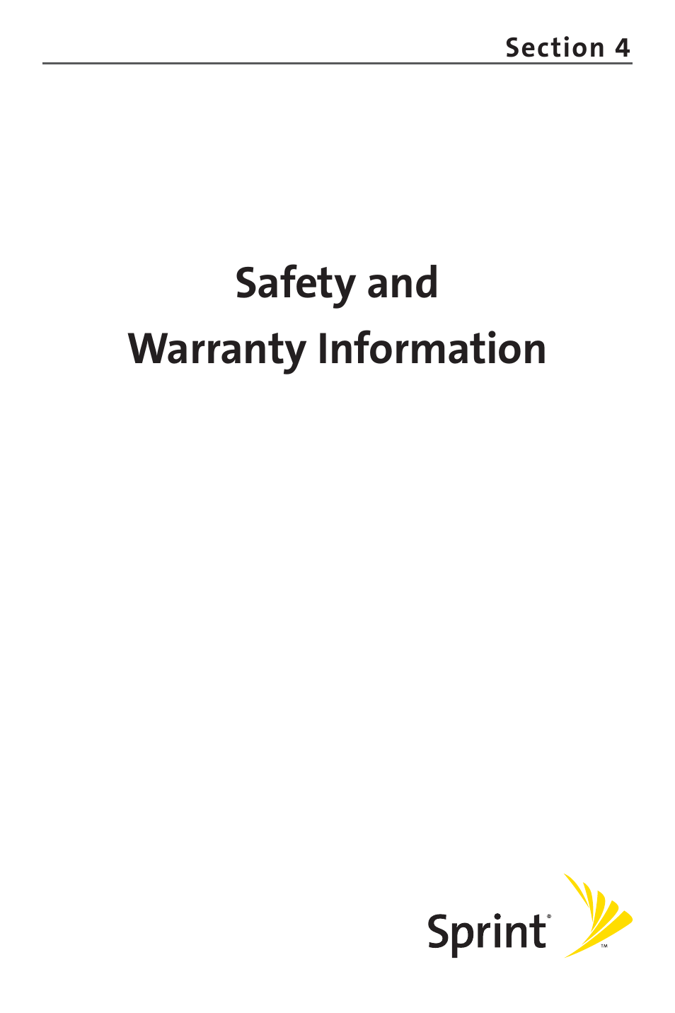 Safety and warranty information | Sprint Nextel PM-225 User Manual | Page 197 / 216