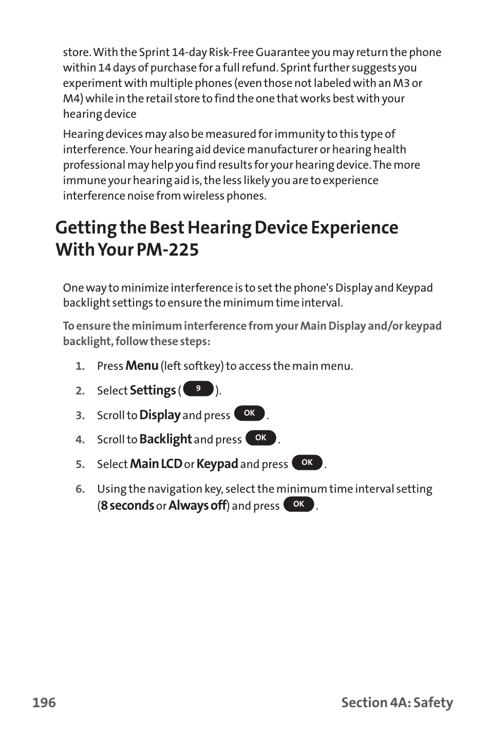 Sprint Nextel PM-225 User Manual | Page 204 / 216