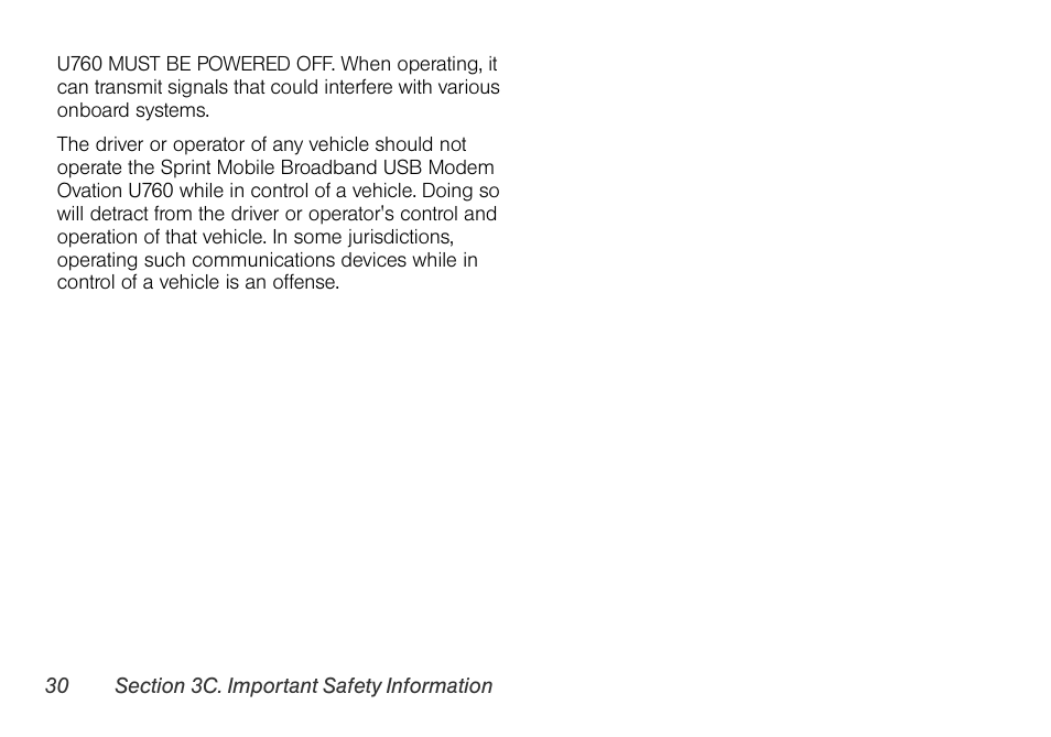 Sprint Nextel OVATION U760 User Manual | Page 36 / 38