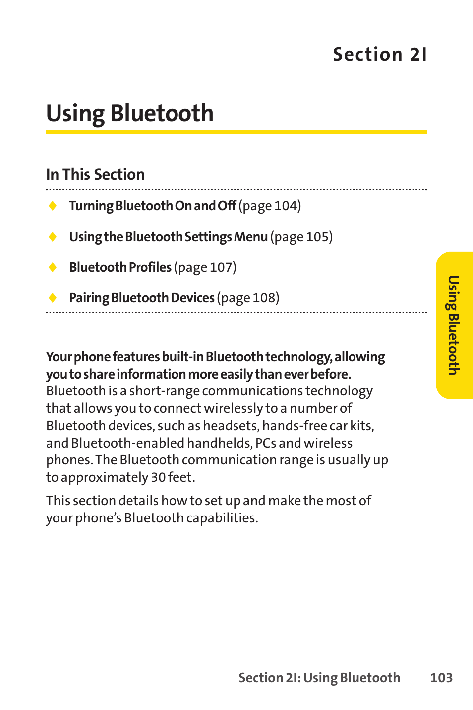 Using bluetooth | Sprint Nextel LX160 User Manual | Page 115 / 185