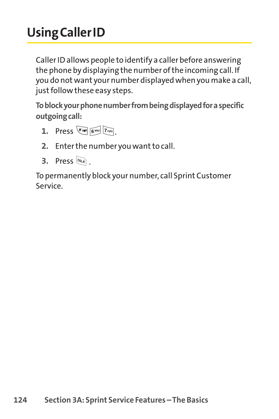 Using caller id | Sprint Nextel LX160 User Manual | Page 136 / 185