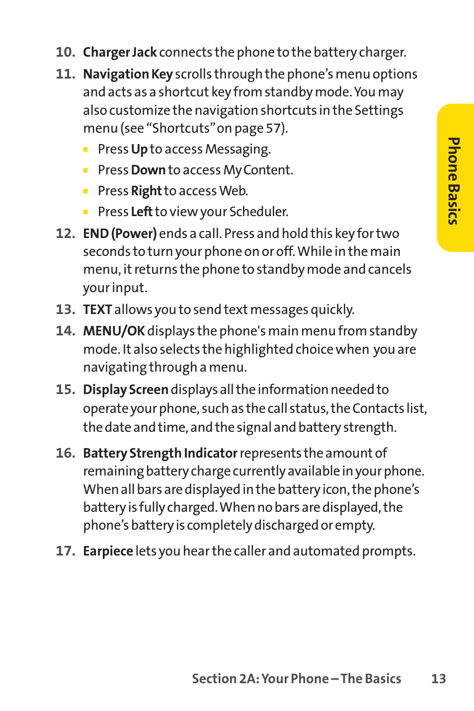 Phone basics | Sprint Nextel LX160 User Manual | Page 25 / 185