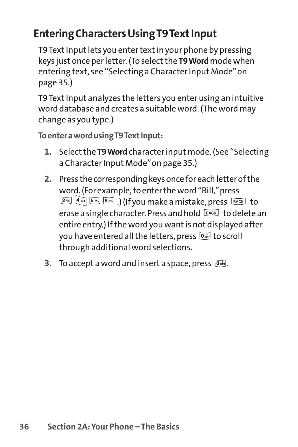 Entering characters using t9 text input | Sprint Nextel LX160 User Manual | Page 48 / 185